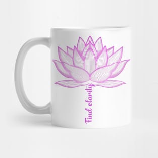 lotus flower Yoga Mug